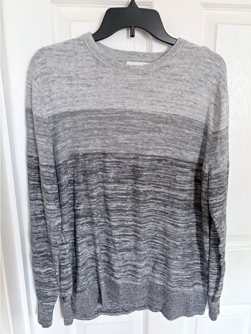 Goodfellow & Co Gray Ombre Crewneck Sweater